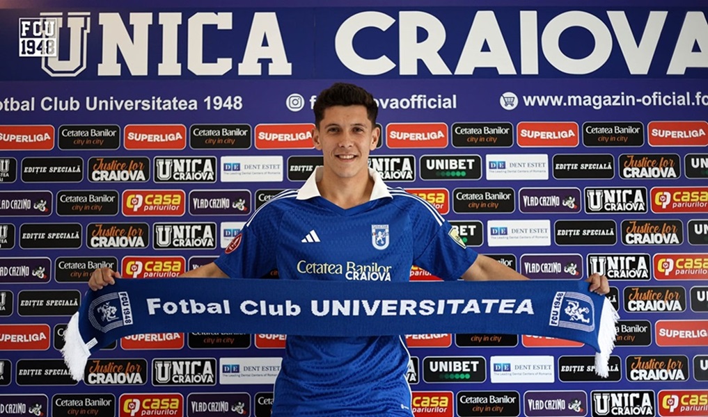 Nume predestinat pentru ultimul fotbalist legitimat de Adrian Mititelu la FCU Craiova. Anunțul oficial
