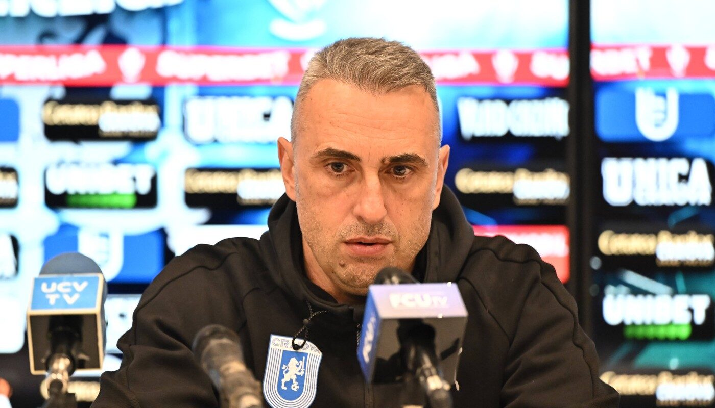 Explicațiile lui Ivaylo Petev după eliminarea Universității Craiova din Cupa României: „Asta e realitatea”
