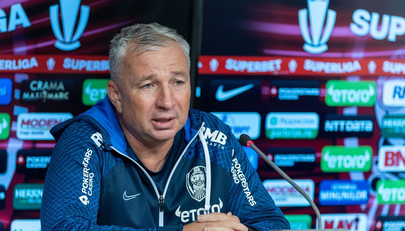 Dan Petrescu a început jocul psihologic înainte de FCSB - CFR Cluj! Ce a declarat la conferința de presă