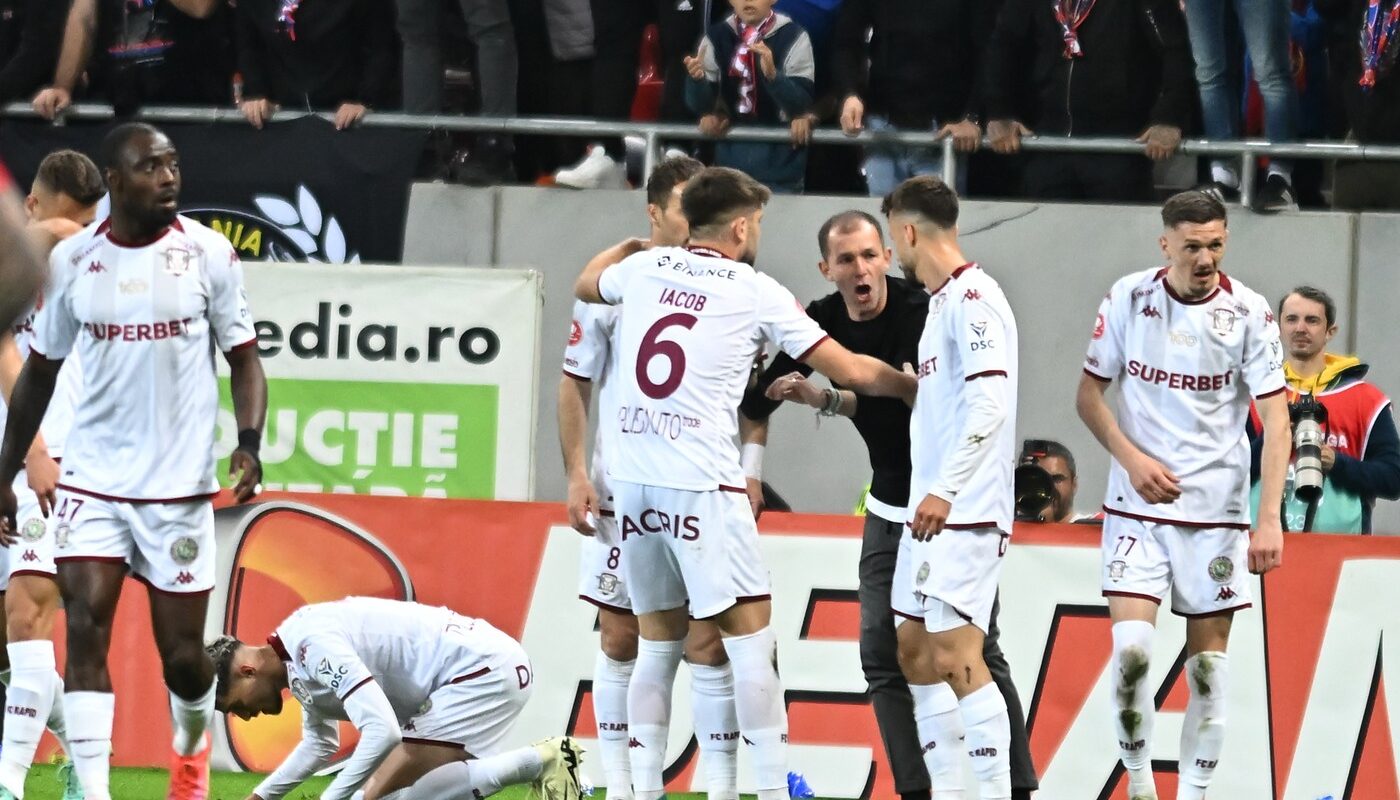 Susținere totală pentru Bogdan Lobonț la Rapid! Un fost fotbalist al giuleștenilor, atacat frontal de club pentru că l-a criticat pe antrenor