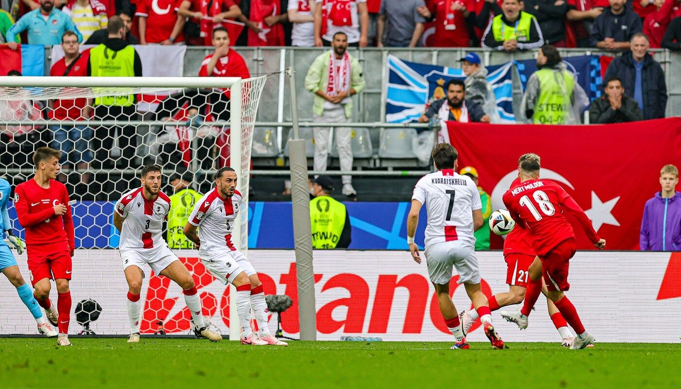 Nicolae Stanciu a fost detronat! Gol fantastic, în stilul lui Zinedine Zidane, marcat în meciul Turcia - Georgia de la EURO 2024