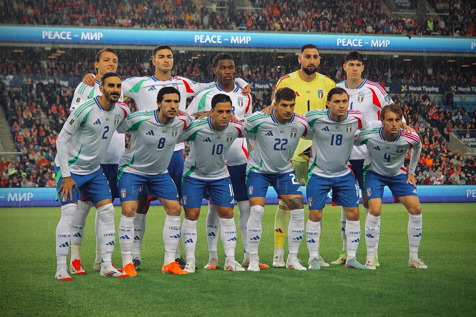 Meciul Norvegia 3 - Italia 0 din calificările pentru Cupa Mondială 2026