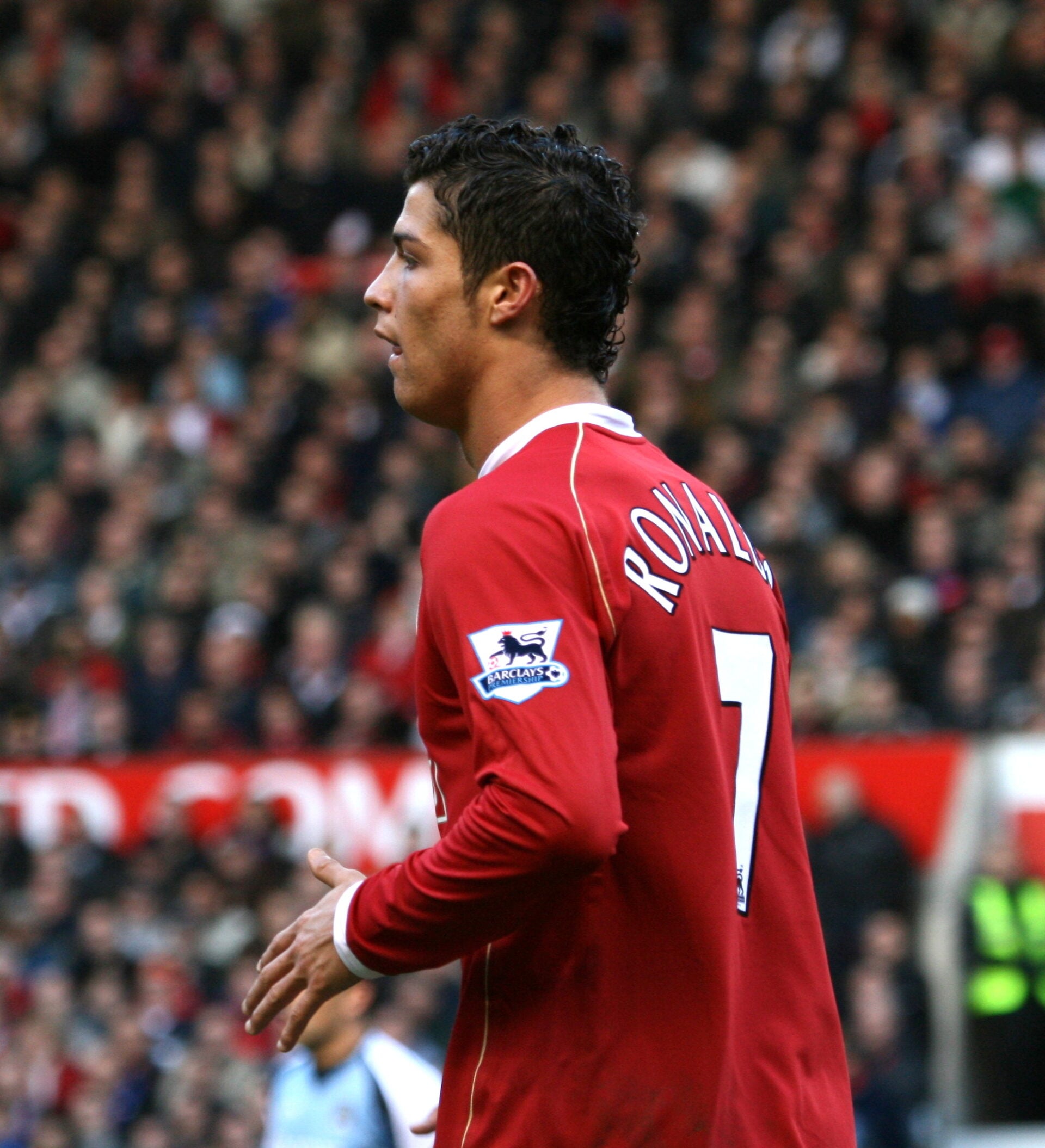 Cristiano Ronaldo celebrând titlul cu Al-Nassr